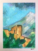 Landscape, after Paul Cézanne
